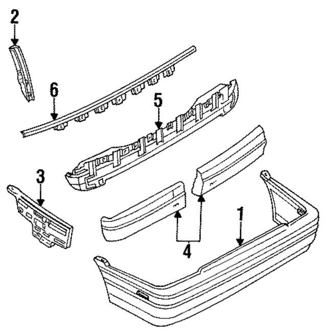 GJ2150254 - : Bumper Cover Slide for Mazda Image