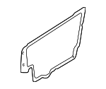 MR349876 - Body: Inner Cover for Mitsubishi Image