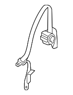 733010C021B0 - Body: Lap &amp; Shoulder Belt for Toyota: Tundra Image