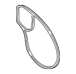 6L121043 - Belts &amp; Cooling: Engine Water Pump Gasket for Volkswagen Image