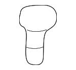 902573205 - Body: Seal Strip Rivet for Mazda Image