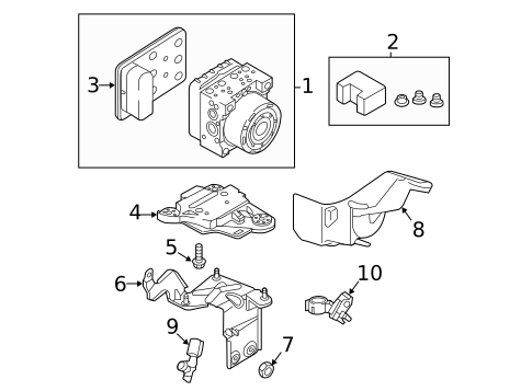 ABS Components for 2018 Audi TTS Quattro #0