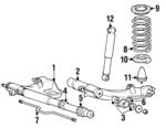 MB242371 - Suspension: Swing Arm for Dodge: Colt Image
