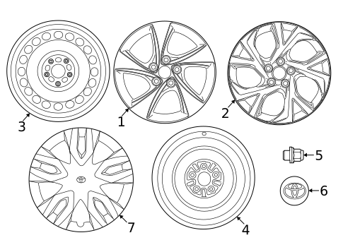 Wheel for 2022 Toyota C-HR #0