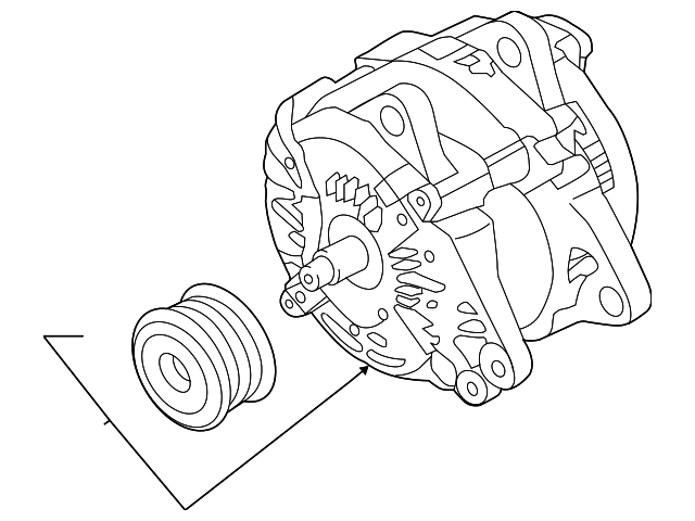 Alternator - Porsche (PAC-903-024)