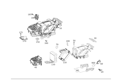 Air Conditioner in the Rear for 2020 Mercedes-Benz S63 AMG #0