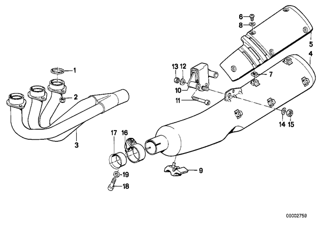 11627662083 - : Gasket Ring - C32X40 for BMW-Motorrad Image