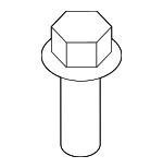 1125306166B - Body: Bumper Cover Bolt for Kia: Amanti, Forte, Forte Koup, K900, Optima, Sedona, Sorento, Spectra, Spectra5, Stinger Image