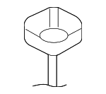 1K0035350 - Electrical: Antenna Assembly Seal for Volkswagen Image