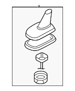 1K6035507E - : Antenna Assembly for Volkswagen Image