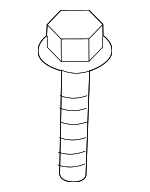 9YA02A235 - Transmission: Automatic Transmission Mount Bolt for Mazda Image