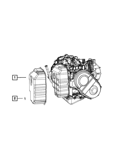 Mounting and Skid Plate for 2013 Dodge Avenger #0