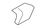 PAB885695001E0 - Body: Handle Bezel Cap for Porsche Image image