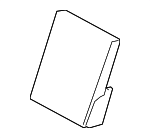 9Y0885205D8YR - Body: Armrest for Porsche Image image