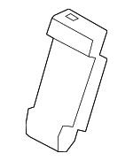 9Y0885828D21U - Body: Seat Back Cover for Porsche Image image