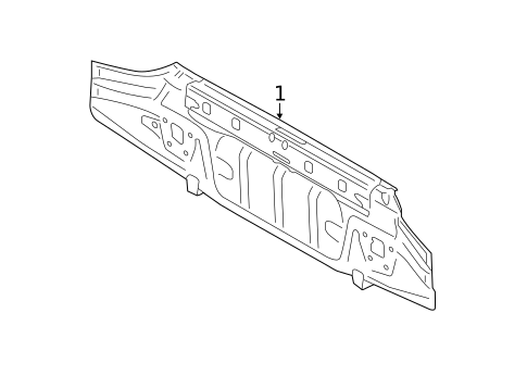 Rear Body for 2019 Subaru Outback #0