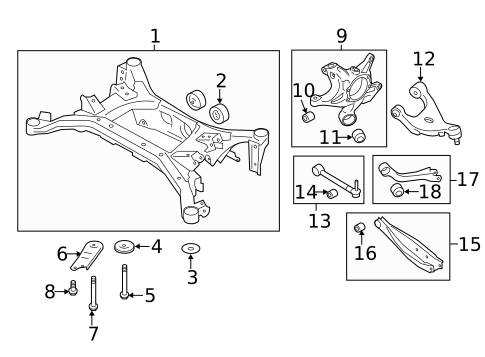 Rear Suspension for 2019 Toyota 86 #1