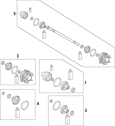 Axle Shafts & Joints for 2022 Kia EV6 #0