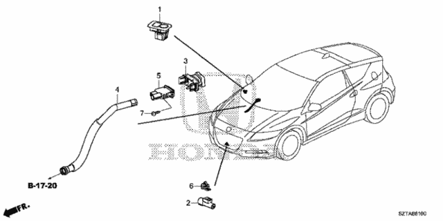 A/C Sensor for 2016 Honda CR-Z #0