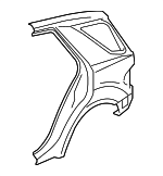 1646300707 - Body: Quarter Panel for Mercedes-Benz Image
