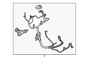 WC98262 - : Motorcraft™ Battery Cable Harness for Ford Image