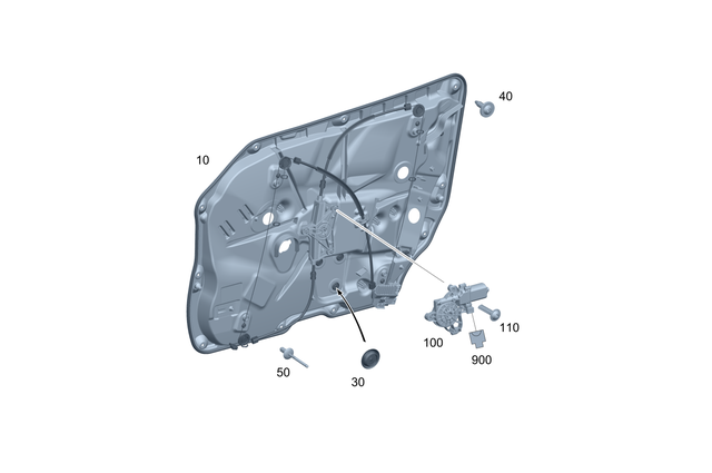1409840529 - Front Doors: Screw for Mercedes-Benz: 500SEL, 600SEL, E420, E430, Maybach S550, Maybach S560, Maybach S600, Maybach S650, S430, S450, S55 AMG, S550, S550e, S560, S600, S63 AMG, S65 AMG Image image