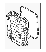 452803D500 - Engine: Side Cover for Hyundai: Santa Fe, Tucson Image
