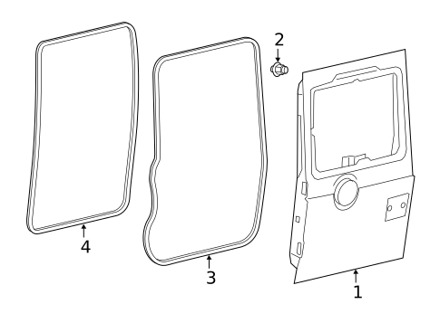 Door & Components for 2023 Mercedes-Benz G 550 #2