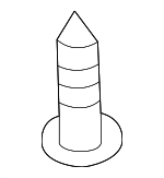 MR221703 - Electrical: Rear Camera Screw for Mitsubishi Image