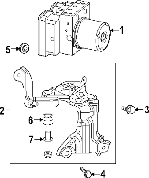 ABS Components for 2024 Lexus NX350h #0