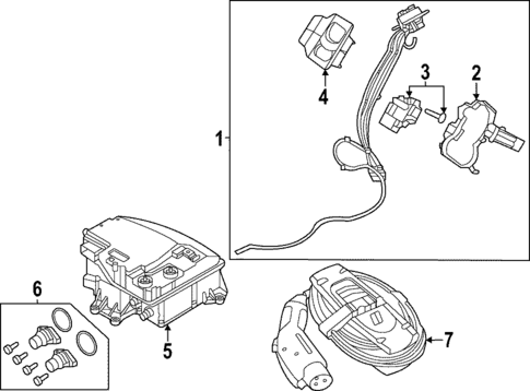 Electrical Components for 2024 BMW i4 #1
