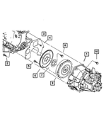 RL073563AE - NVG Manual Transaxle 5 Speed: Transaxle for Mopar Image