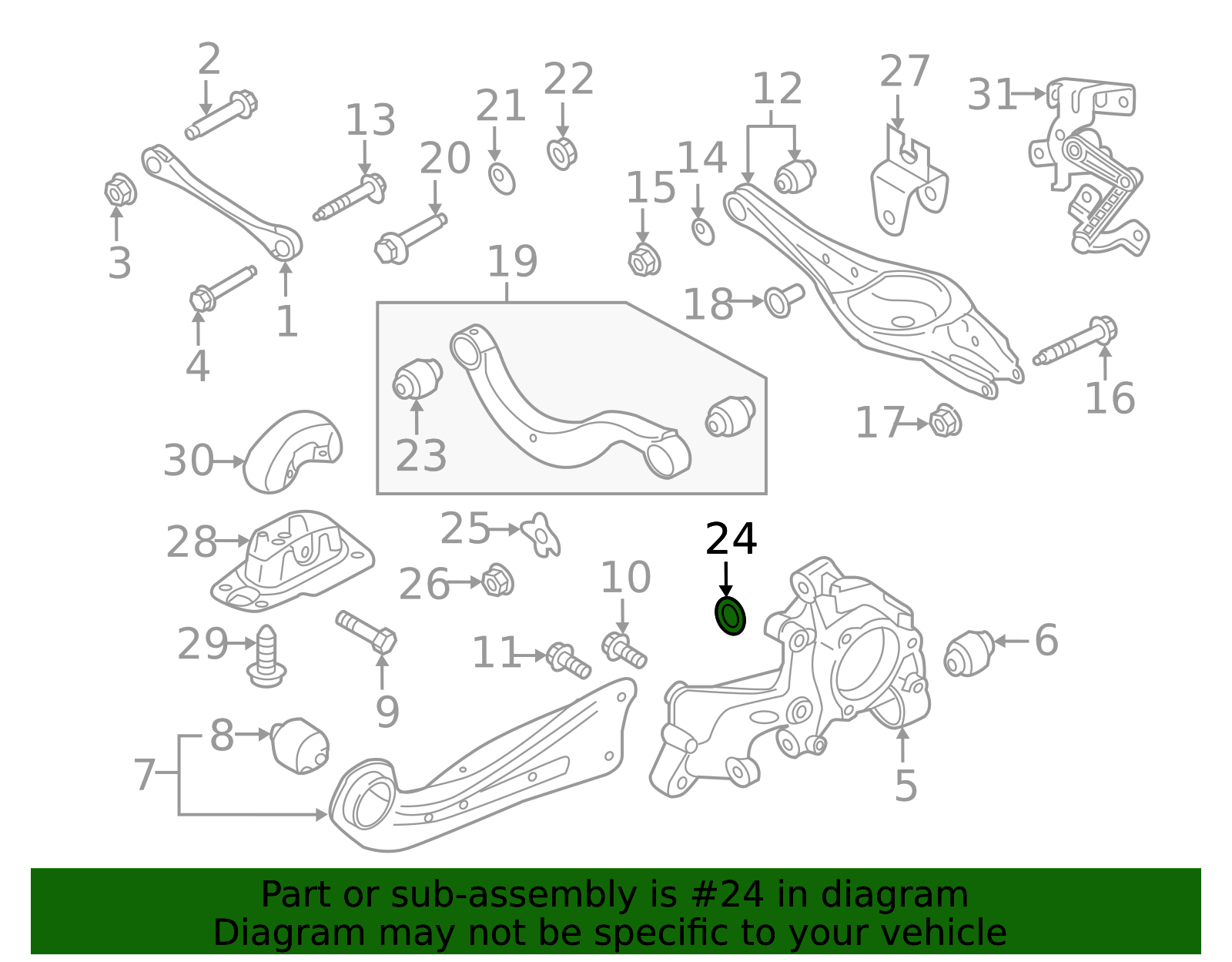 Wht004724 2007-2026 Volkswagen Upper Control Arm Lock Washer WHT-000-724 | OEM ...