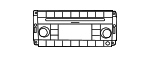5064924AG - Body: AM/FM Radio for Mopar Image