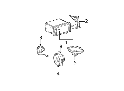 Sound System for 2004 Toyota Camry #0