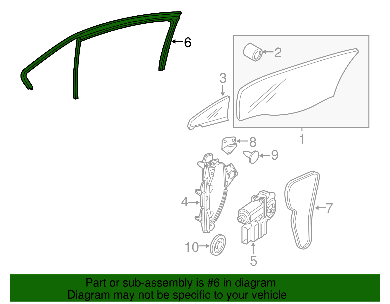 Run Channel Part 2011-2018 Volkswagen Jetta Run Channel 5C6-839-432-5AP | Wolfsburg ...