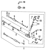 4936170F00 - : Rear Housing for Nissan Image