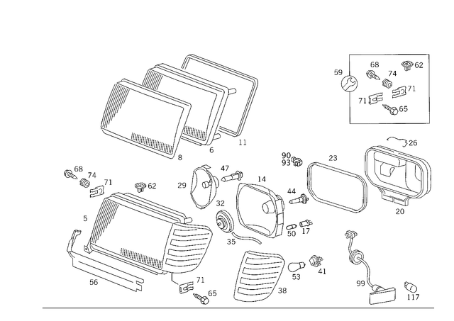 1826298064 - Electrical System: Seal for Mercedes-Benz Image image