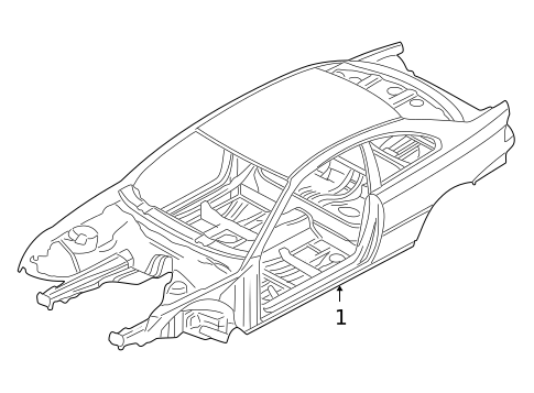 Body Assembly for 2001 BMW M3 #0