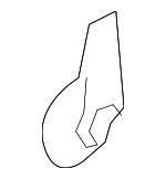 1J0867468B41 - Body: Lock for Volkswagen: Golf, Golf Alltrack, Golf SportWagen, Jetta, Passat, Tiguan, Tiguan Limited Image