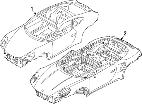 Body Shell for 2022 Porsche 911 #0
