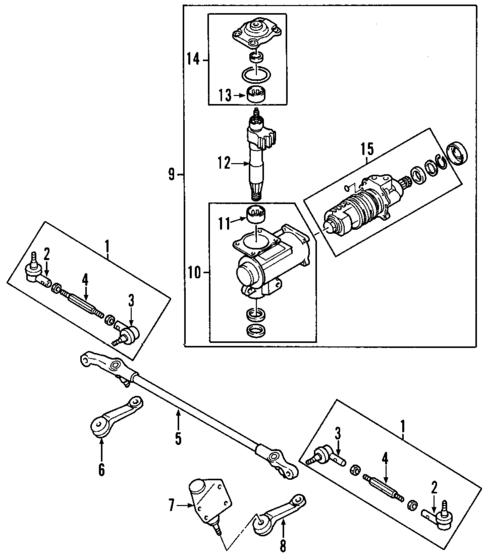 P/S Pump & Hoses for 1999 Isuzu VehiCROSS #0