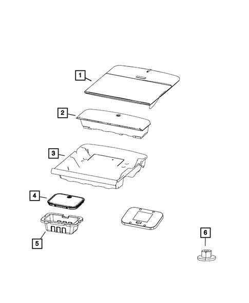 Panels - Moldings - Scuff Plates, Pillar, Cowl, 1/4 Panel Trim and Cargo Covers for 2020 Dodge Journey #4