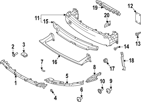 Bumper & Components - Front for 2023 Porsche 911 #3