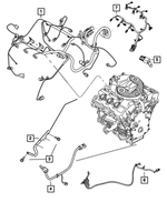 68084310AD - Electrical: Engine Wiring for Chrysler: 300 | Dodge: Charger Image