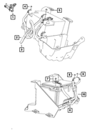 68271542AA - Electrical: Battery Wiring for Mopar Image