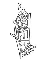 84912792 - Body: Hinge Pillar Reinforced for Buick: Envision Image