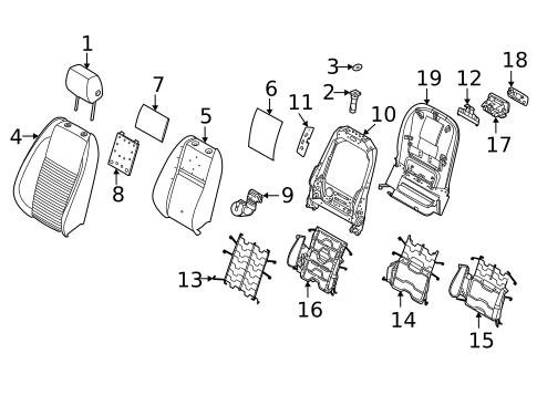 Seats for 2022 Land Rover Discovery Sport #0