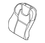 31377309 - Body: Seat Back Pad for Volvo: S60, S90, V60, V60 Cross Country, V90, V90 Cross Country, XC60, XC90 Image