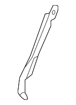 31498265 - Body: Seat Back Panel Bracket for Volvo Image